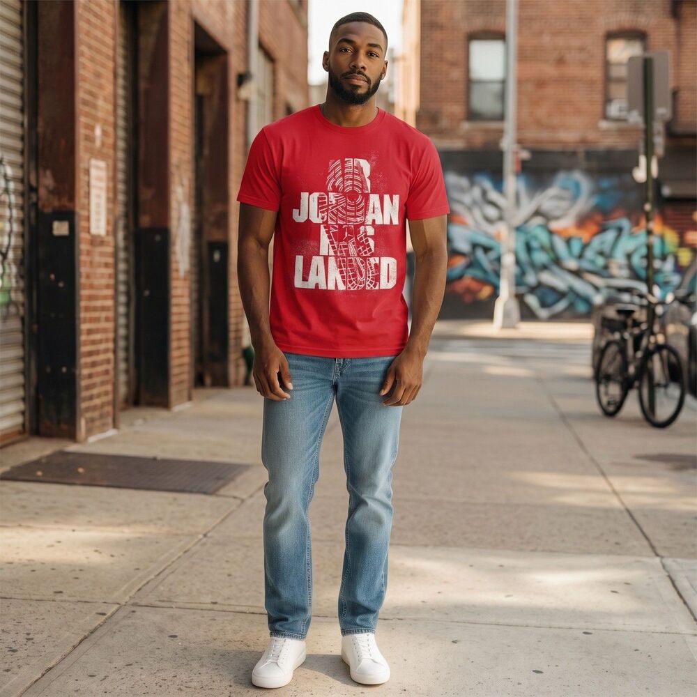 Air Jordan Has Landed T-Shirt - Red Mens Size 2XL NWOT!